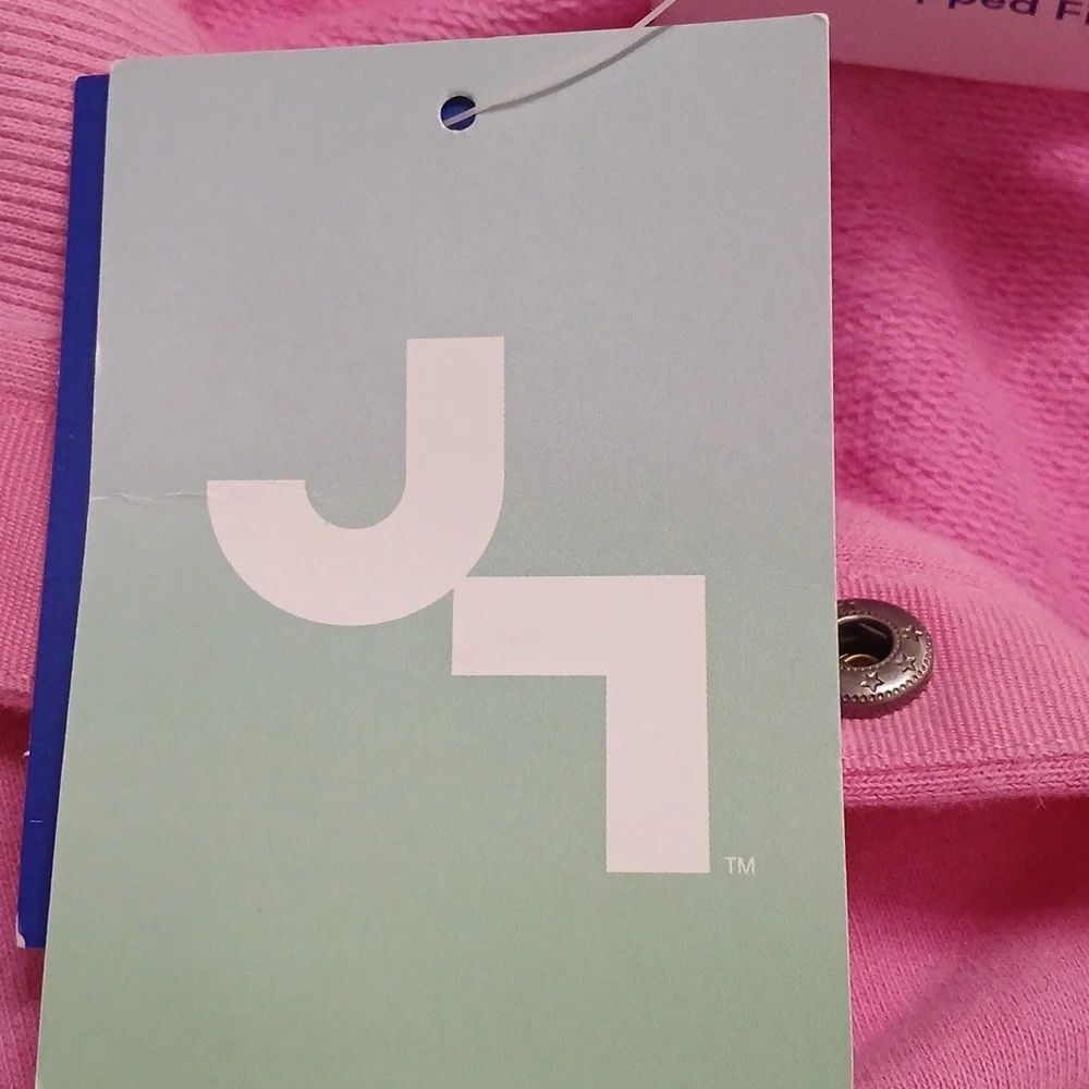 JoyLab Pink Cropped Pullover Sweatshirt Sz M NWT - Picture 9 of 10
